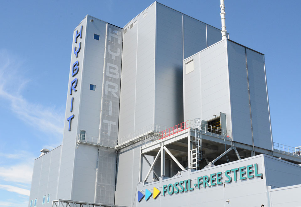 HYBRIT - maailman ensimmäinen fossiilivapaa teräksenvalmistustekniikka