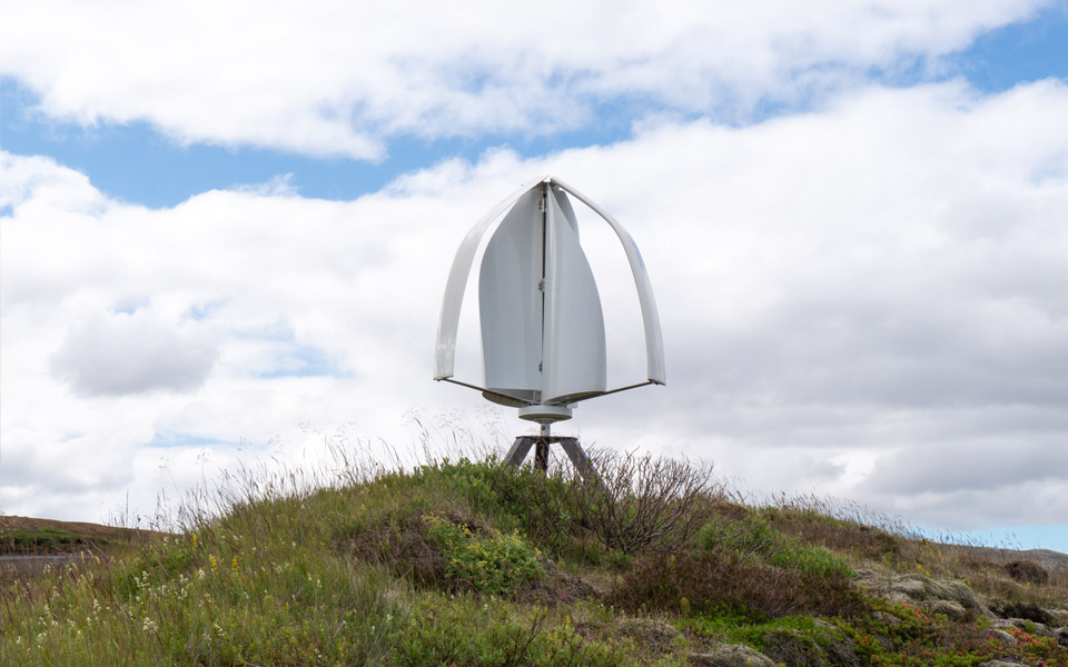 Islantilainen IceWind lanseerasi vastikään ensimmäisen tuuliturbiininsa