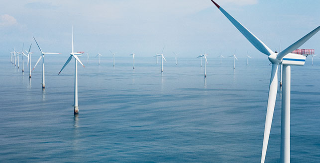 Tuuliturbiinit merellä