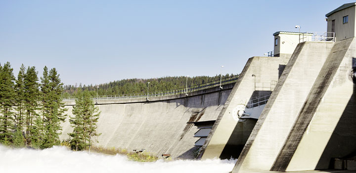 I Finland äger Vattenfall nio kraftverk.