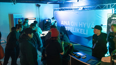 Tunnelmia Vattenfallin pelipisteeltä