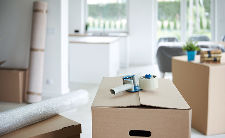 Kuva: Muuttolaatikot ja pakkausmateriaalit