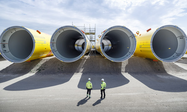 Tuulimyllyjä rakenteilla